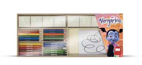Multiprint jeu de Vampirina couleurs bois 34 pièces