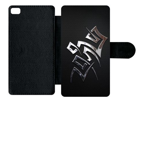 Etui À Rabat Huawei P8 Tribal Chrome