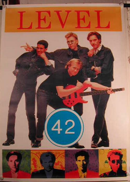 Level 42 - 61x86 cm - AFFICHE / POSTER