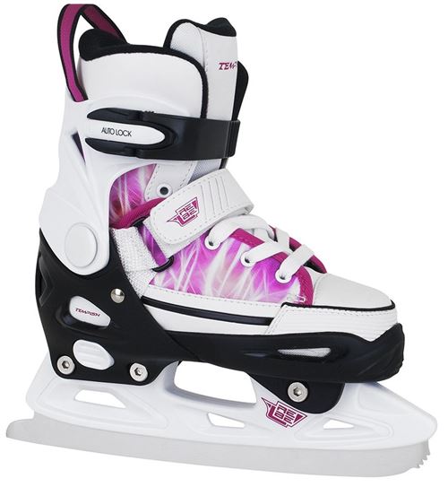 Tempish Patinage Rebel pro filles blanches / rose taille 40-43