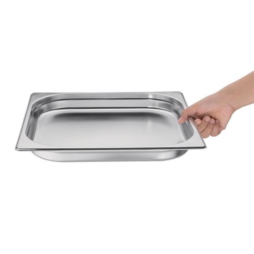 Bac Gastro Inox GN 2/3 - 20 mm - Vogue - Acier inoxydable1,35354