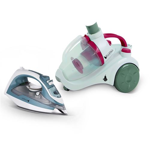 Aspirateur sans sac 700W + Fer à repasser 1800W