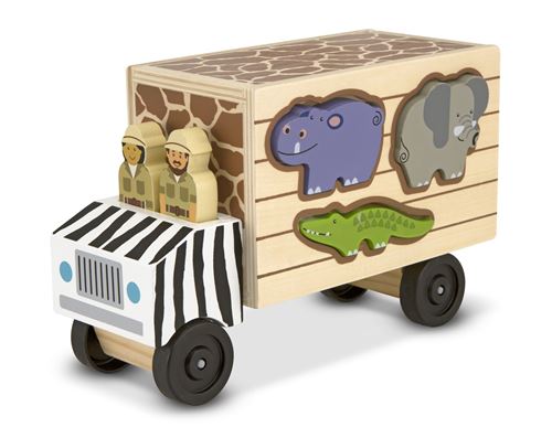 Melissa & Doug ragoût d'animaux en bois pour animaux, 10 pièces