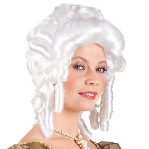perruque baroque femme
