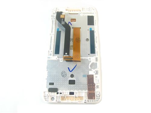 For HTC Desire 626 626G 626w Dual FULL Touch VITRE TACTILE Screen Ecran + LCD Display + Frame~White Blanc