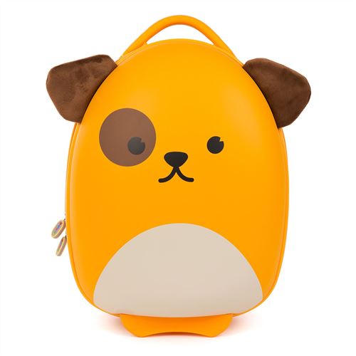 Boppi Tiny Trekker Valise de voyage Bagage cabine Valise à roulettes légère Bagage à main à roulettes de 17 litres - Chien