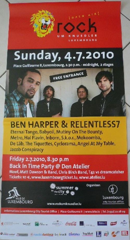 Ben Harper - 50x100 cm - AFFICHE / POSTER