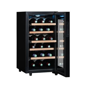 Climadiff CC18 - Cave à vin - pose libre - largeur : 34.5 cm - profondeur : 48.5 cm - hauteur : 67 cm - classe G - noir