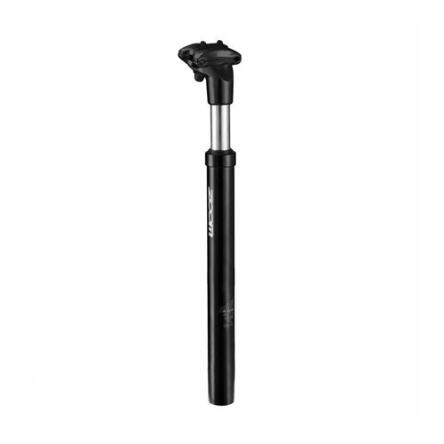Tige de selle vtt suspension zoom alu noir diam. 31,6 l350mm debattement 40mm