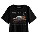 T-shirt Femme Star Wars The Mandalorian - Baby Yoda And The Force