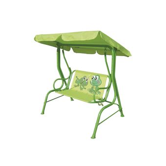 Balancelle De Jardin Enfant Grenouille L 115 Cm Vert Mobilier De Jardin Achat Prix Fnac