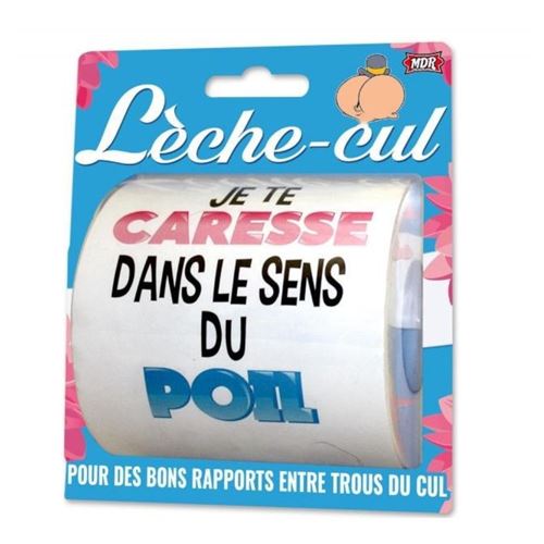 papier toilette humoristique lèche cul - surprisez vous pq15