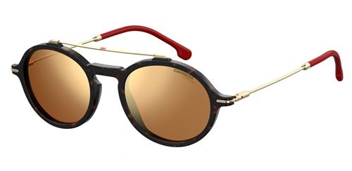 Carrera Eyewear lunettes de soleil 195/S unisexe havanna avec verres dorés