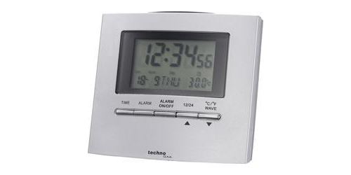 Réveil radiopiloté(e) Techno Line WT250 argent