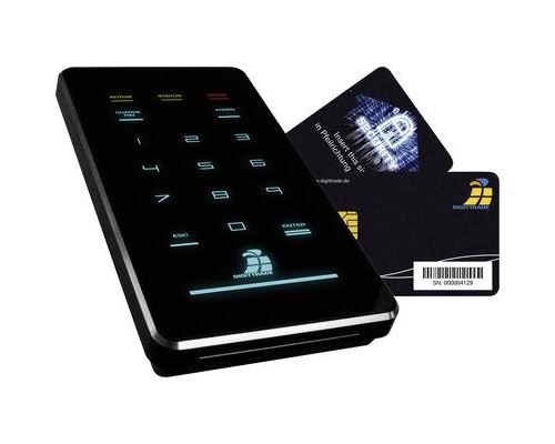 DIGITTRADE HS256 S3 High Security - Vaste schijf - gecodeerd - 2 TB - extern (draagbaar) - 2.5 - USB 3.0 - 256-bits AES, FIPS 197