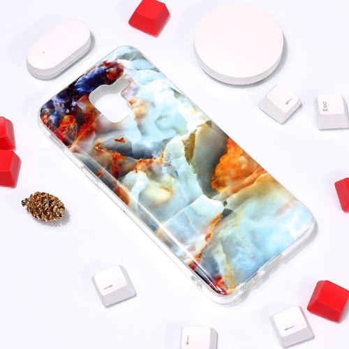 Galaxy J6 (2018) Coque Protection Tpu Marbré Als89478