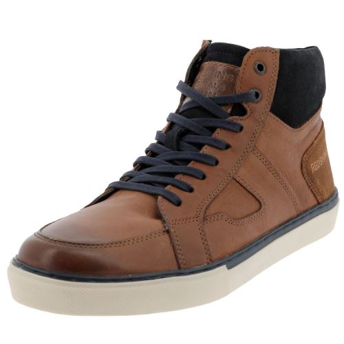 Chaussures montantes Redskins Cizain cognac/navy Marron taille : 43 réf : 13408