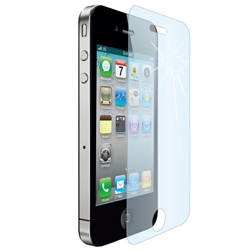 Protège-écran en verre trempé pour l'iPhone 4 / 4S de Vshop