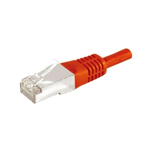 DEXLAN CORDON PATCH RJ45 FTP CAT 6a Rouge 3 m