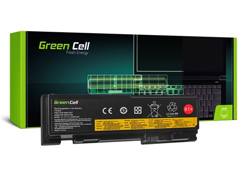 Batterie Green Cell pour Lenovo ThinkPad T420s, T420si, T430s, T430si - 4400mAh