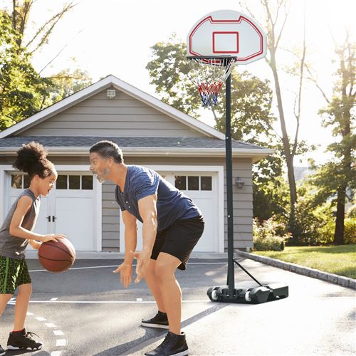Panier de basket sur roulettes pour enfants Spordas