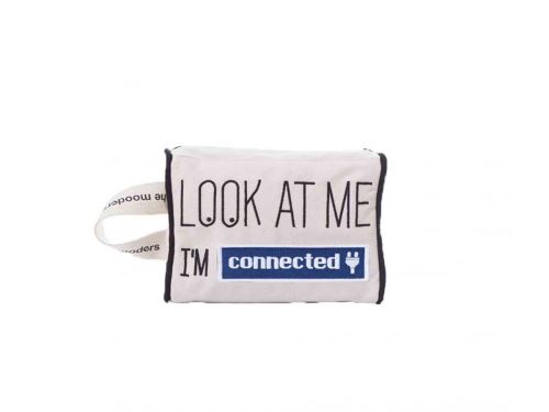 Trousse Moodcase écrue Patch CONNECTED