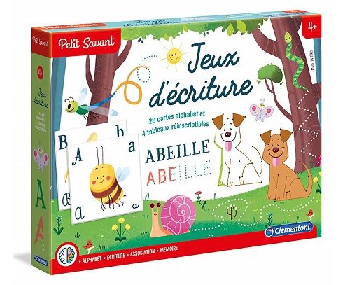 Jeux d ecriture 5-7 ans nouvelle version - clementoni - jeu educatif petit savant