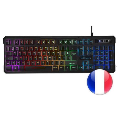 Clavier de jeu Mars Gaming MK218 RGB USB 2.0 Français