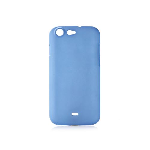 Coque rigide bleue clair toucher gomme pour Wiko Stairway