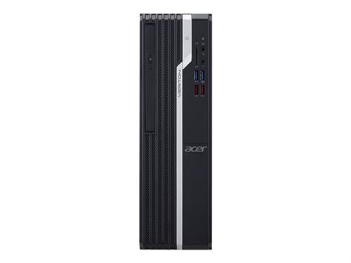 Acer Veriton X2 VX2665G - SFF - Core i3 9100 / 3.6 GHz - RAM 8 Go - SSD 256 Go - graveur de DVD - UHD Graphics 630 - GigE - Win 10 Pro 64 bits - moniteur : aucun