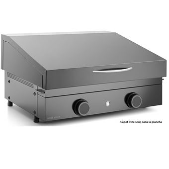 Capot acier blanc pour plancha Forge Adour cpao60