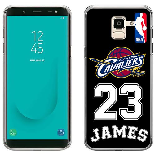 Coque pour Samsung Galaxy J6 -  Lebron James Noir