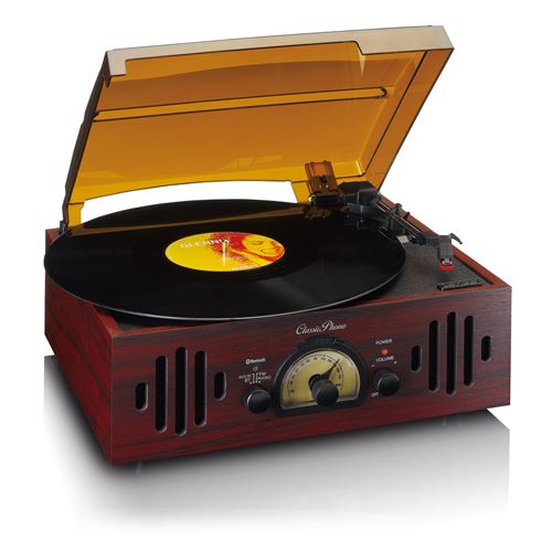 Platine vinyle rétro avec haut-parleurs intégrés Classic Phono TT