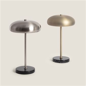 TechBrey Lampe à Poser Métal Aleisk Doré - 1