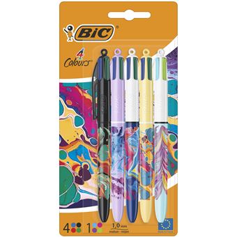 Stylo bille BIC® 4 couleurs Publicitaire Pastel - Cadoétik