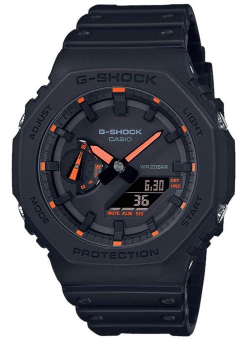 Casio Montre - G-Shock - Noir Et Rouge Résine Noir - Image 3