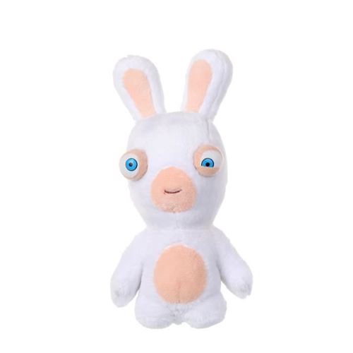 Peluche Lapins Crétins Bean - Gipsy Toys - Bouche Fermée, 18 Cm