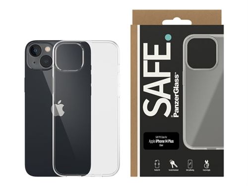 Coque pour iPhone 15 Pro Max - Transparente - PanzerGlass Safe - Étui &  Coque - PANZERGLASS