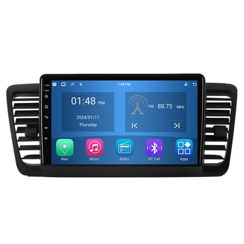 Autoradio RoverOne® Bluetooth CarPlay Android Auto Navigation 4Go RAM 64Go ROM pour Subaru Outback 3 Legacy 4 2003-2009