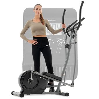 Vélo Elliptique Pliable Hop-Sport HS-095CF Prizm - Roue Inertie 30kg, 32 Niveaux, IConsole+, Max 135 Kg