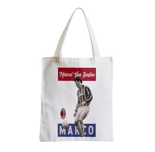 Grand sac pour shopping Marco van basten vintage