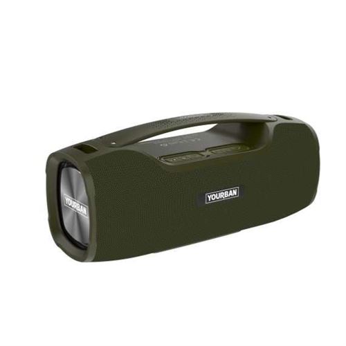 Non Communiqué Verte Yourban Getone 70 Green - Enceinte Nomade Bluetooth Compacte - Couleur
