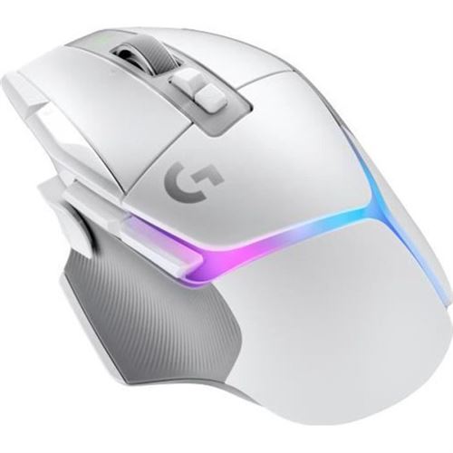 G502 X PLUS LIGHTSPEED Souris Gaming RVB Sans Fil Boutons hybrides LIGHTFORCE