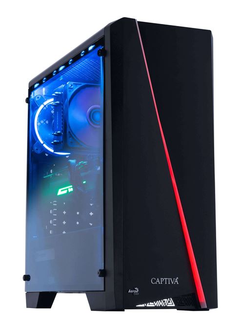 PC Captiva Advanced Gaming I67-338-Z690 16Go GTX 1650 4Go SSD 500Go