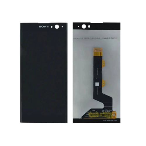 Ecran LCD & Vitre Tactile Noir Assemblés Sans Châssis Pour Sony Xperia XA2 Plus