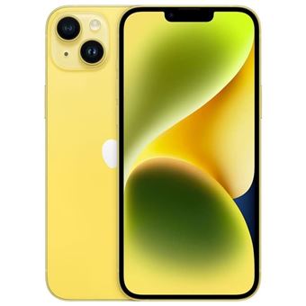 iPhone 14 Plus Double SIM 6,7 128 Go jaune Reconditionnné avec Batterie neuve - 1