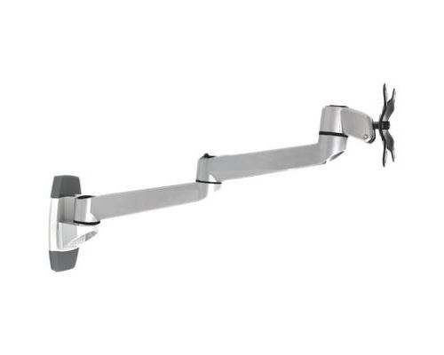 Non Communiqué Argent/Noir Speaka Professional Sp-1624856 Superswivel Simple Support Mural Pour Écran 25,4 Cm (10) - 76,2 Cm (30) - Inclinable, Mobile, Rotatif