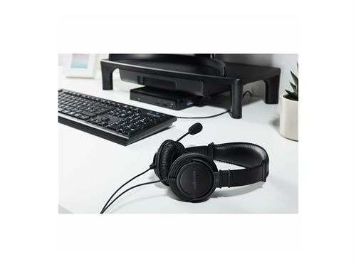 Kensington KB100 EQ - Clavier - full size - USB - QWERTY - Pan Nordic - noir - OEM - carton FSC