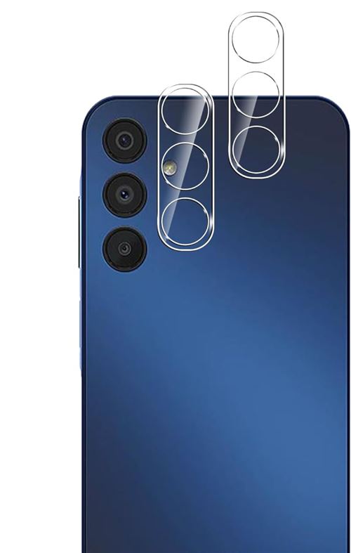 Verres Protection Camera Arriere Transparent X2 Pour Samsung Galaxy A15 Little Boutik©