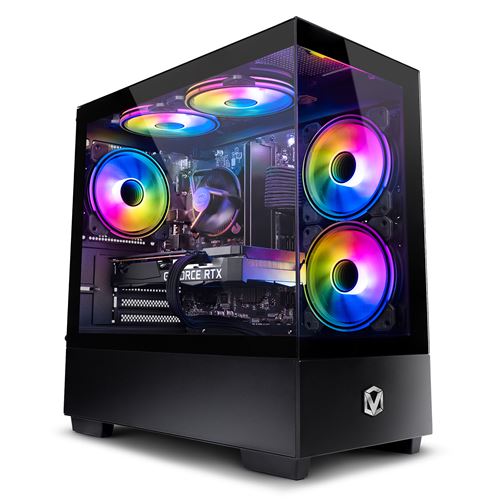 Vibox IV-51 PC Gamer - 8 Core Intel i7 11700F Processeur 4.9GHz - Nvidia RTX 3060 Ti 8Go - 16Go RAM - 240Go SSD - 1To Disque Dur - Windows 11 - WiFi